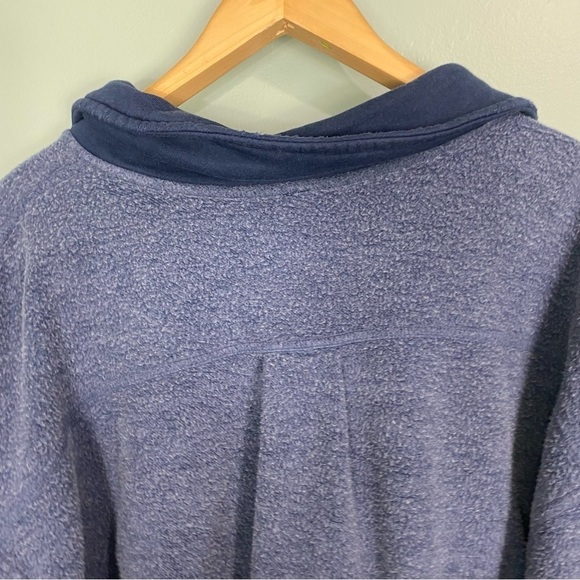 Free People Ruby Jacket Blue Button Up Shacket Sz L - Picture 7 of 8